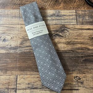 Father’s Day Christian Dad Tie Blue Greek Ephesians 6:10 Gift Best Dad Ever